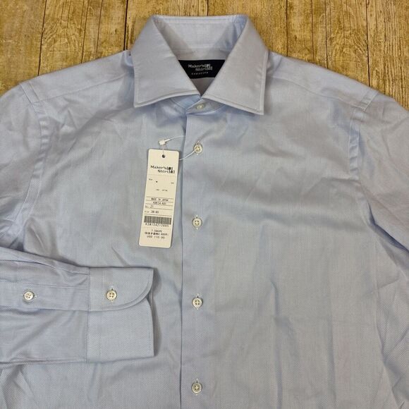 Kamakura Makers Dress Shirt  Size 38 15 33.5 NEW NWT - Picture 3 of 9